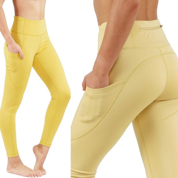 Full length yoga leggings side,key & back pockets - Picture 5 of 6